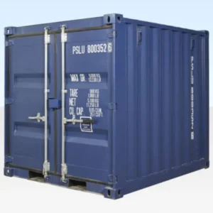 10Ft X 8Ft Shipping Container (One trip) – Blue
