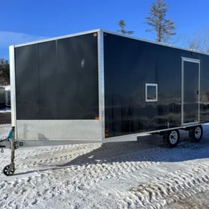 2008 Sno Pro 101×20 Aluminum 4-Place w/Interior Spare Mount, Mats & Guides