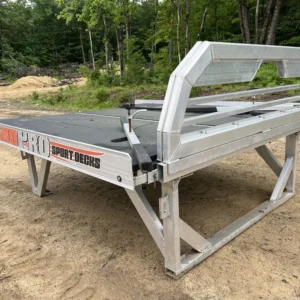 Sno Pro 7ft Aluminum Sled Deck w/Sliding Sides & Telescoping